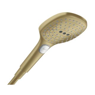 Ручной душ Hansgrohe Raindance Select E 120 3jet, шлифованная бронза (26520140)